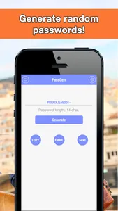 Password Generator - Generate Secure Passphrase and Safe Keycodes screenshot 1