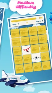 Family matching game: Planes screenshot 3