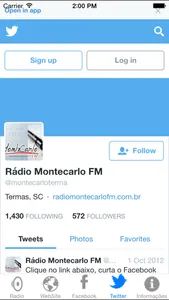 Rádio Montecarlo FM Termas screenshot 3