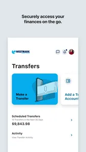 Westmark Credit Union Mobile screenshot 1