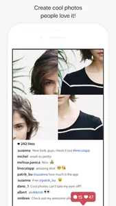 LineCut - Funny selfies & Cool photos screenshot 2