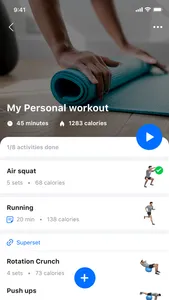 Fitvision screenshot 2