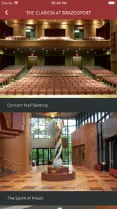 The Clarion Concert Hall screenshot 1