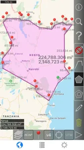 Distance and Area Measure screenshot 2