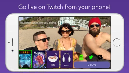 IRLTV- Stream Live To Twitch screenshot 0