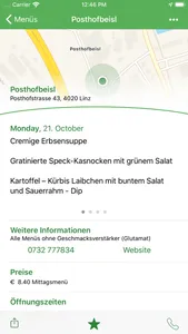 mittag.at - Mittagsmenüs screenshot 2