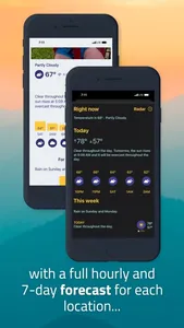 WeatherHop screenshot 1