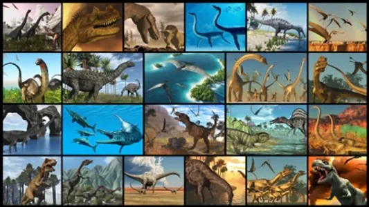 Dinosaur Puzzle - Amazing Dinosaurs Puzzles Games for kids screenshot 1