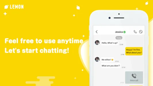 LEMON - very fun chat app screenshot 1