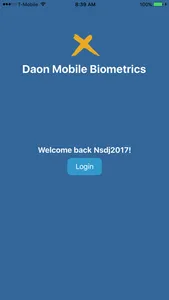 Daon Mobile Biometrics screenshot 1