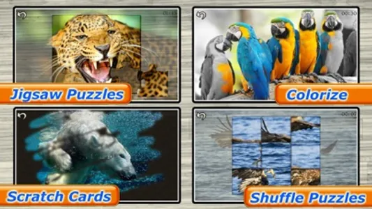 Amazing Wild Animals - Best Animal Picture Puzzle Games for kids screenshot 1