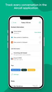Aircall screenshot 2