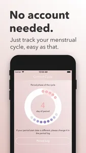 Period. & Ovulation Diary screenshot 1