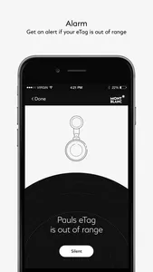Montblanc e-Tag screenshot 2