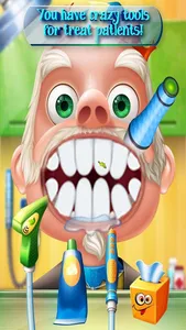 Mini Superheroes Crazy Dentist screenshot 0