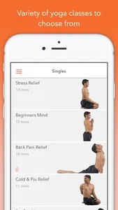 Track Yoga – A Simple Yoga App screenshot 1