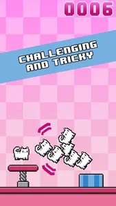 Cat-A-Pult: Endless stacking of 8-bit kittens screenshot 4