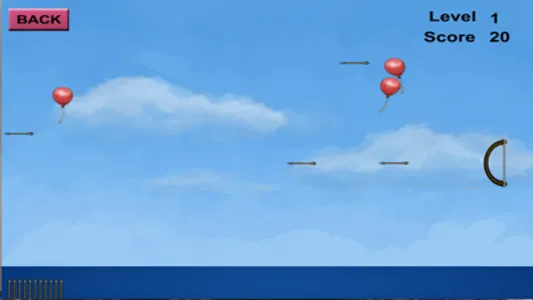 Balloons and arrows - Archery game screenshot 1