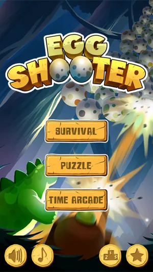 Dynomite Egg Bubble Shooter screenshot 2