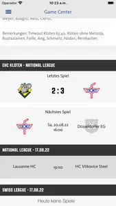 EHC Kloten screenshot 1