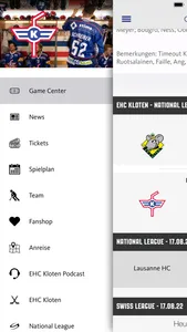 EHC Kloten screenshot 2