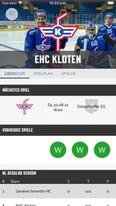 EHC Kloten screenshot 4