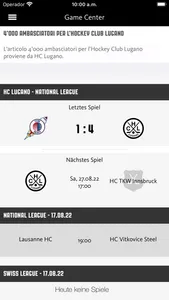 HC Lugano screenshot 1