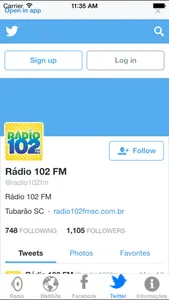 Rádio 102 FM Tubarão screenshot 1