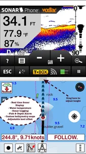 i-Boating: Canada & USA - Marine / Nautical Navigation Charts for fishing & sailing screenshot 1