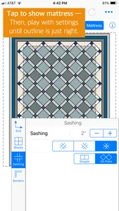 QuiltSize screenshot 2