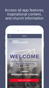 Vision Christian Center screenshot 0