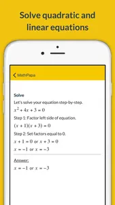 MathPapa - Algebra Calculator screenshot 3