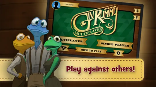 Gin Rummy Multiplayer HD screenshot 0