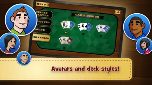 Gin Rummy Multiplayer HD screenshot 2