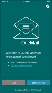 OCENS OneMail screenshot 0