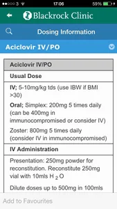 Blackrock Clinic Antimicrobial Guidelines in Adults screenshot 3