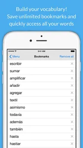 Spanish Dictionary & Thesaurus screenshot 3