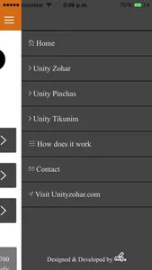 Unity Zohar App screenshot 1