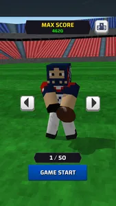 Pixel Football 3D screenshot 1