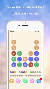 Word Dots - Find Target Words, Brain Challenge Puzzles screenshot 2