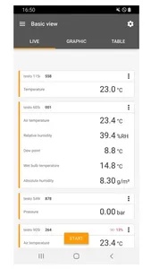 testo Smart Probes screenshot 1