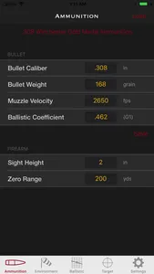 SBC - Ballistic Calculator app screenshot 4