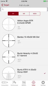 SBC - Ballistic Calculator app screenshot 9