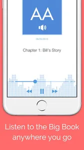 AA Big Book Audio (Unofficial) screenshot 0