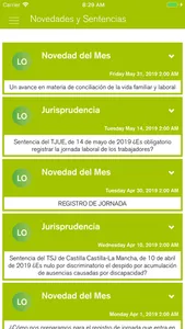 Lexa Laboral Online screenshot 1