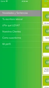 Lexa Laboral Online screenshot 2