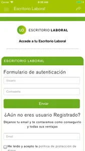 Lexa Laboral Online screenshot 3