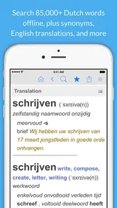 Dutch Dictionary & Thesaurus screenshot 0