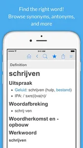 Dutch Dictionary & Thesaurus screenshot 2