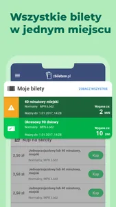 zBiletem - bilety komunikacji screenshot 1